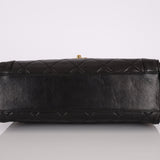 Chanel 1994 Lambskin Turnlock Top Handle Kelly - FashioNica