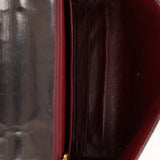 Chanel 1994 Lambskin Turnlock Top Handle Kelly - FashioNica