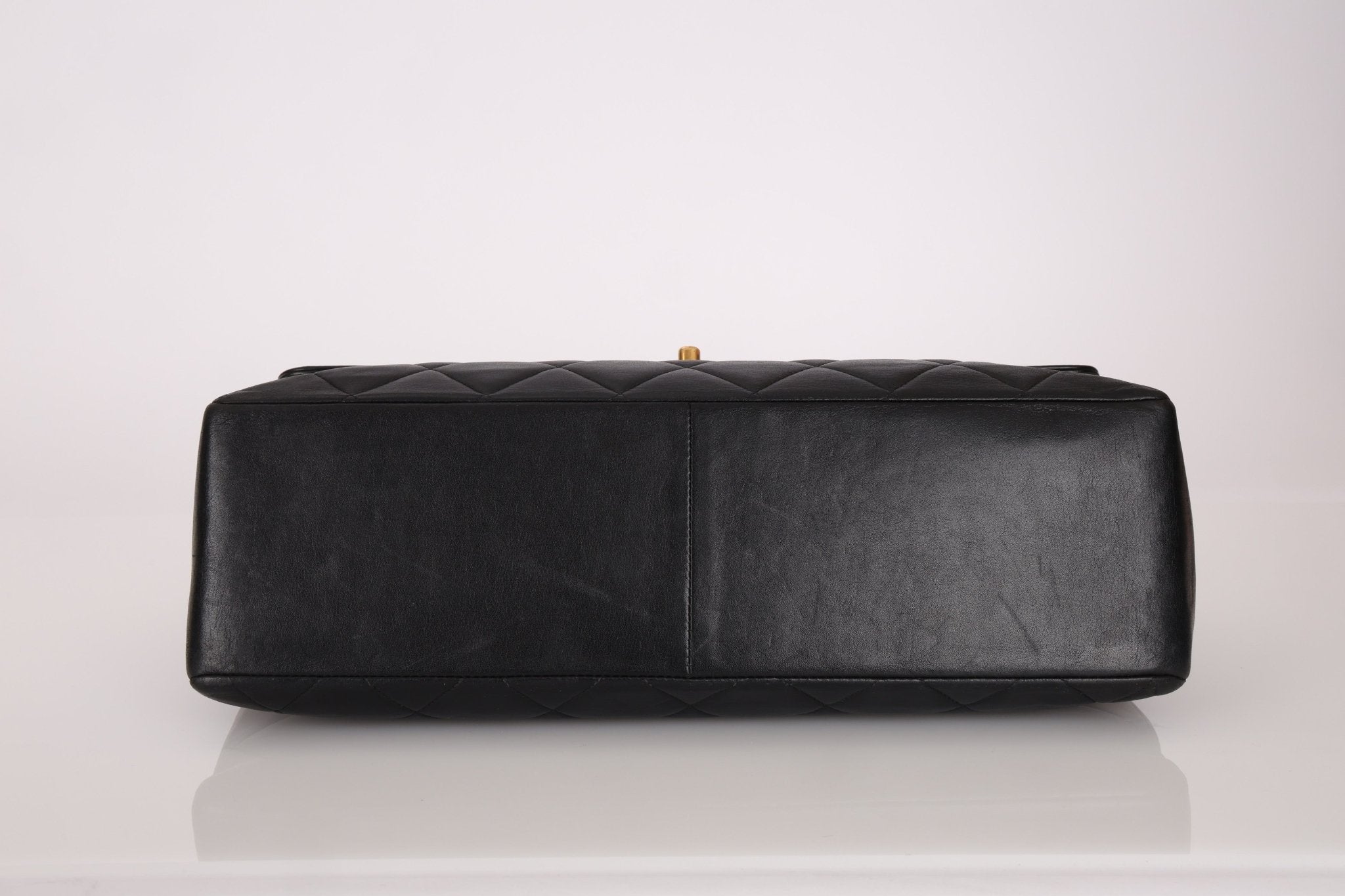 Chanel 1994 Maxi CC Timeless Turnlock Flap Bag 24K GP - FashioNica