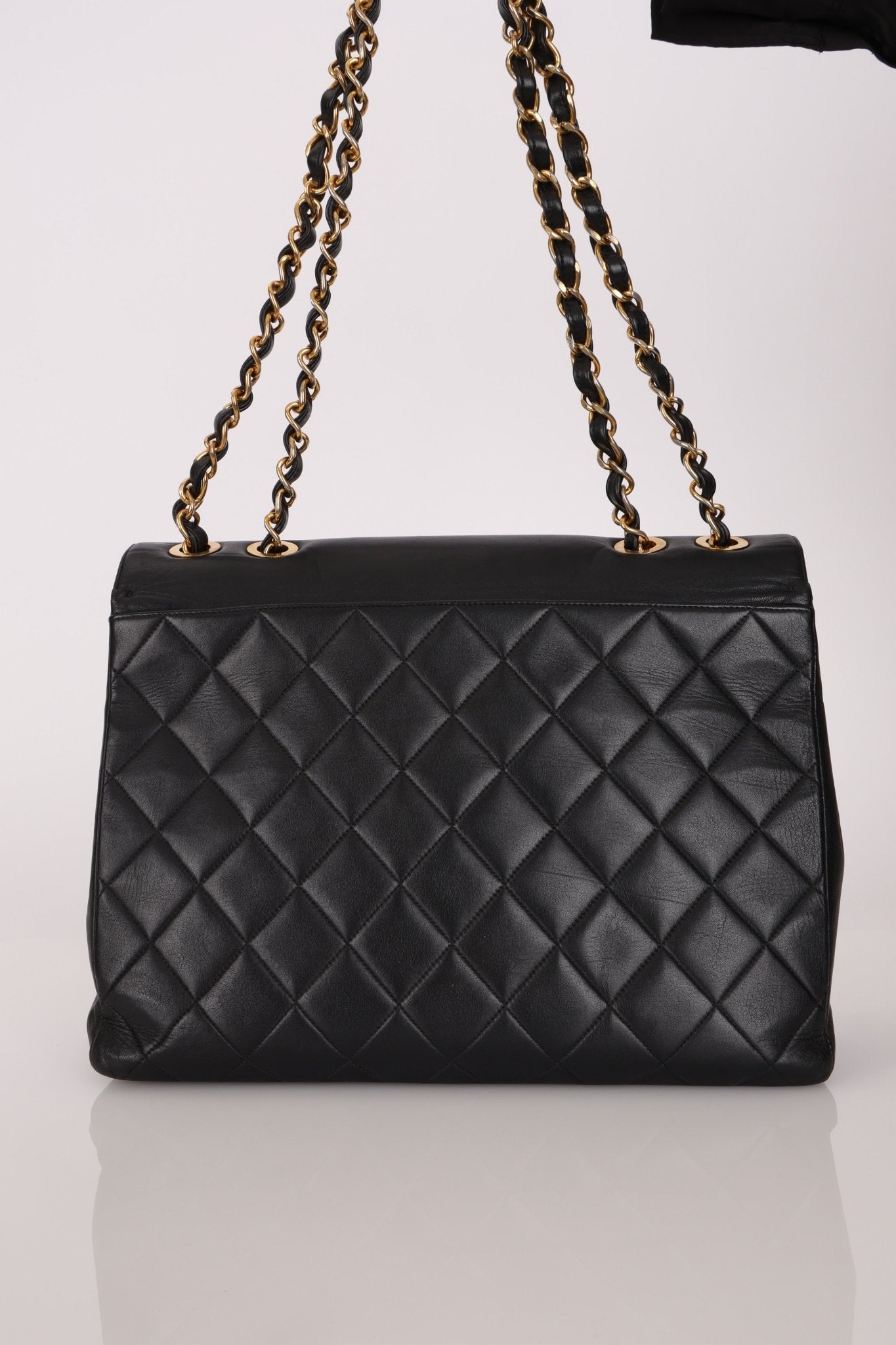 Chanel 1994 Maxi CC Timeless Turnlock Flap Bag 24K GP - FashioNica