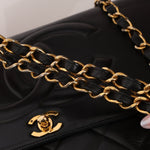 Chanel 1994 Maxi CC Timeless Turnlock Flap Bag 24K GP - FashioNica