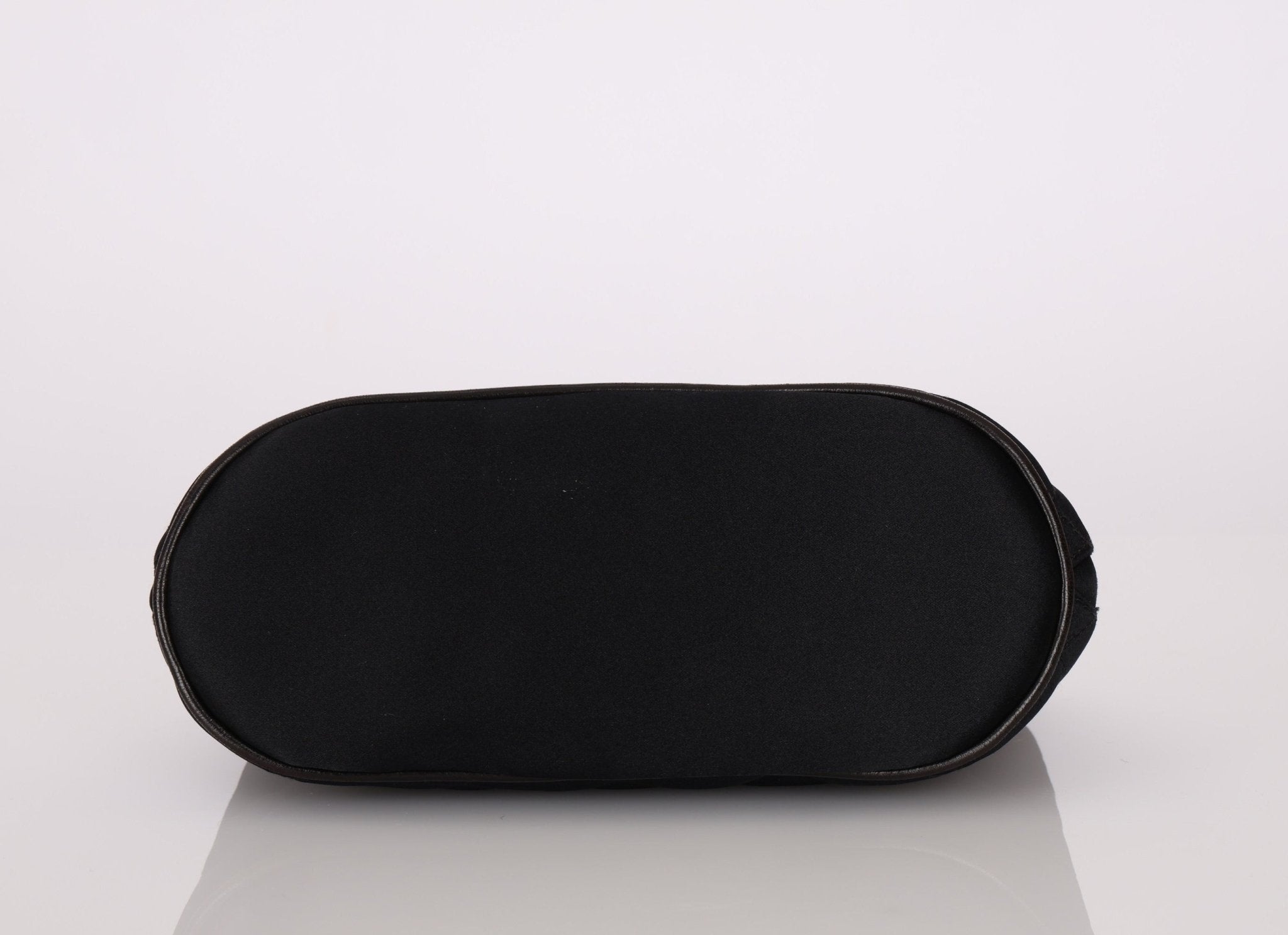 Chanel 1994 Satin Kisslock 24K GP Chain Mini Crossbody - FashioNica