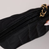 Chanel 1994 Satin Kisslock 24K GP Chain Mini Crossbody - FashioNica