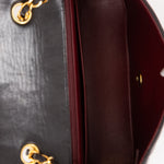 Chanel 1994 Small Black Diana 24K GP - FashioNica