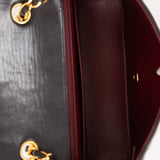 Chanel 1994 Small Black Diana 24K GP - FashioNica