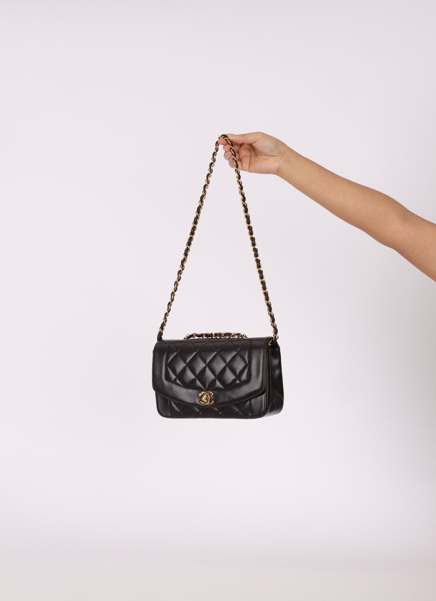 Chanel 1994 Small Lambskin Diana - FashioNica