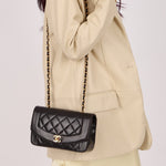Chanel 1994 Small Lambskin Diana - FashioNica
