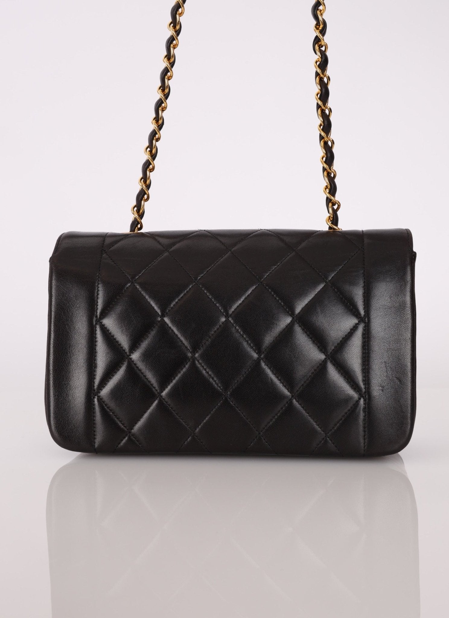 Chanel 1994 Small Lambskin Diana - FashioNica