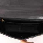 Chanel 1995 Caviar Mademoiselle Small Kelly Top Handle 24k GP - FashioNica