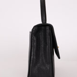 Chanel 1995 Caviar Mademoiselle Small Kelly Top Handle 24k GP - FashioNica