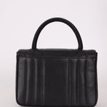 Chanel 1995 Caviar Mademoiselle Small Kelly Top Handle 24k GP - FashioNica