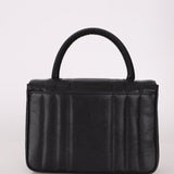 Chanel 1995 Caviar Mademoiselle Small Kelly Top Handle 24k GP - FashioNica