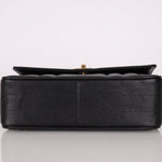 Chanel 1995 Caviar Mademoiselle Small Kelly Top Handle 24k GP - FashioNica