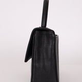 Chanel 1995 Caviar Mademoiselle Small Kelly Top Handle 24k GP - FashioNica