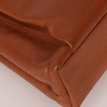 Chanel 1995 Chestnut Caviar Turnlock Pocket Tote 24K GP - FashioNica