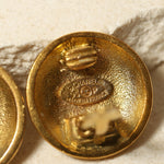 Chanel 1995 Dome Clip - On Earrings - FashioNica