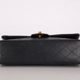 Chanel 1995 Lambskin Classic Medium Double Flap 24K GP - FashioNica