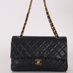 Chanel 1995 Lambskin Classic Medium Double Flap 24K GP - FashioNica