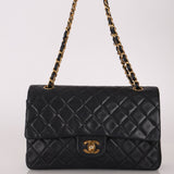 Chanel 1995 Lambskin Classic Medium Double Flap 24K GP - FashioNica