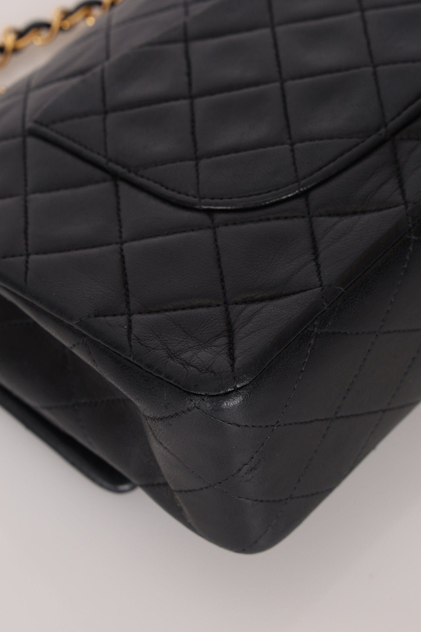 Chanel 1995 Lambskin Classic Medium Double Flap 24K GP - FashioNica