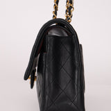 Chanel 1995 Lambskin Classic Medium Double Flap 24K GP - FashioNica