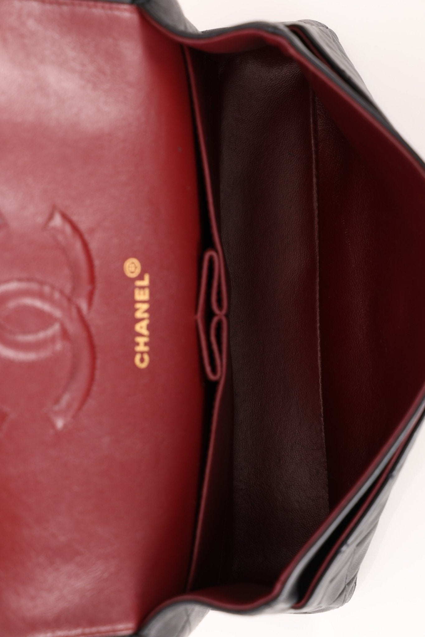 Chanel 1995 Lambskin Classic Medium Double Flap 24K GP - FashioNica