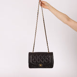 Chanel 1995 Lambskin Medium Diana Flap 24K GP - FashioNica