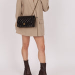 Chanel 1995 Lambskin Medium Diana Flap 24K GP - FashioNica