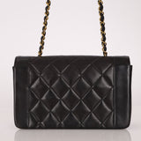 Chanel 1995 Lambskin Small Diana Flap 24K GP - FashioNica