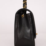 Chanel 1995 Lambskin Small Diana Flap 24K GP - FashioNica