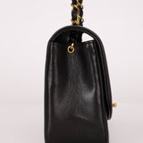 Chanel 1995 Lambskin Small Diana Flap 24K GP - FashioNica