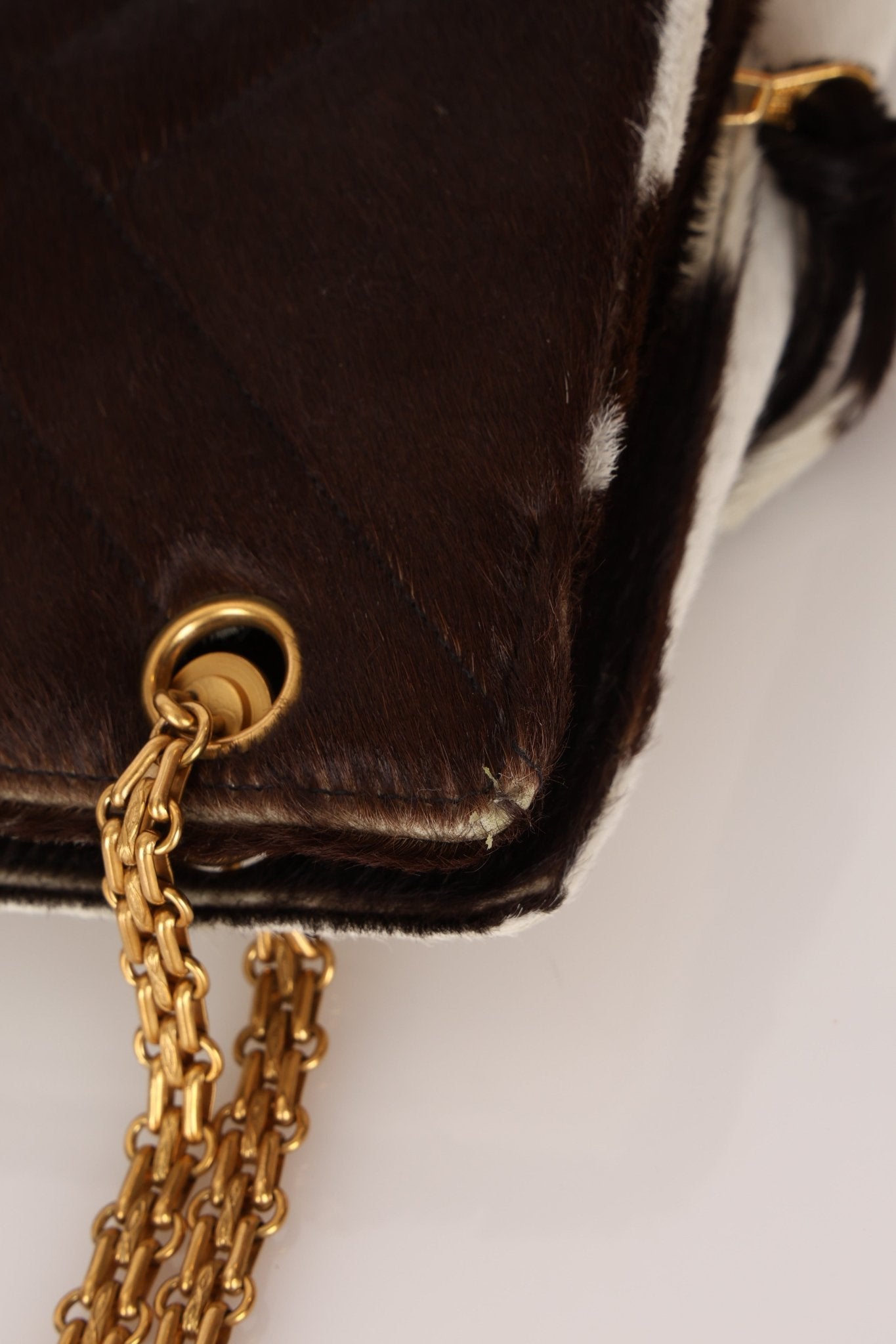 Chanel 1996 Animal Ponyhair Reissue Tote - FashioNica