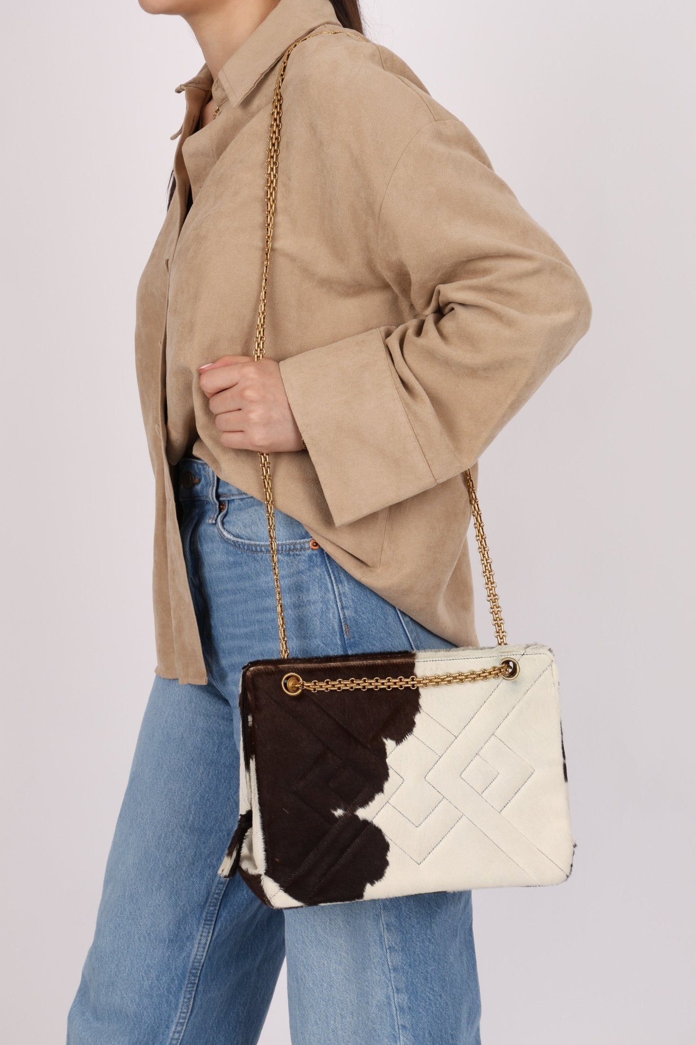 Chanel 1996 Animal Ponyhair Reissue Tote - FashioNica