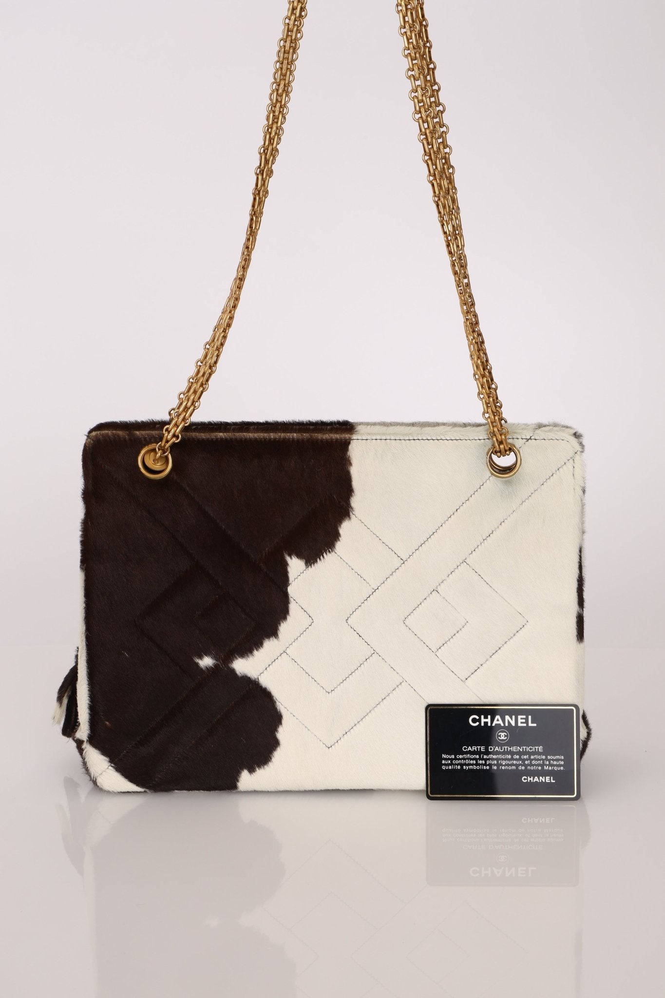 Chanel 1996 Animal Ponyhair Reissue Tote - FashioNica