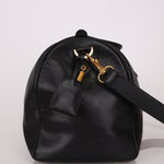 Chanel 1996 Black Caviar Boston Weekender Duffel Bag - FashioNica