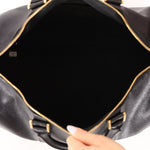 Chanel 1996 Black Caviar Boston Weekender Duffel Bag - FashioNica