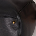 Chanel 1996 Black Caviar Boston Weekender Duffel Bag - FashioNica