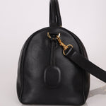 Chanel 1996 Black Caviar Boston Weekender Duffel Bag - FashioNica