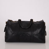 Chanel 1996 Black Caviar Boston Weekender Duffel Bag - FashioNica