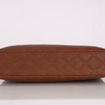 Chanel 1996 Brown Caviar Turnlock Tote - FashioNica