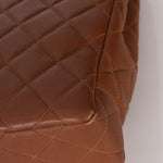 Chanel 1996 Brown Caviar Turnlock Tote - FashioNica