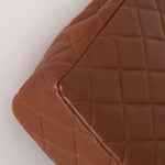 Chanel 1996 Brown Caviar Turnlock Tote - FashioNica