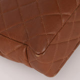 Chanel 1996 Brown Caviar Turnlock Tote - FashioNica