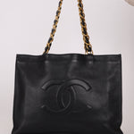 Chanel 1996 Calfskin Chunky Chain Tote 24K GP - FashioNica