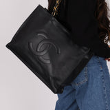 Chanel 1996 Calfskin Chunky Chain Tote 24K GP - FashioNica
