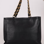 Chanel 1996 Calfskin Chunky Chain Tote 24K GP - FashioNica