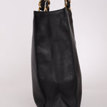 Chanel 1996 Calfskin Timeless Chunky Chain XL Tote 24K GP - FashioNica