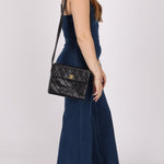 Chanel 1996 Caviar Box Flap Crossbody 24K GP - FashioNica