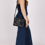 Chanel 1996 Caviar Box Flap Crossbody 24K GP - FashioNica