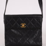 Chanel 1996 Caviar Box Flap Crossbody 24K GP - FashioNica